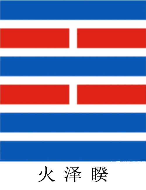 38 睽卦 火泽睽 离上兑下